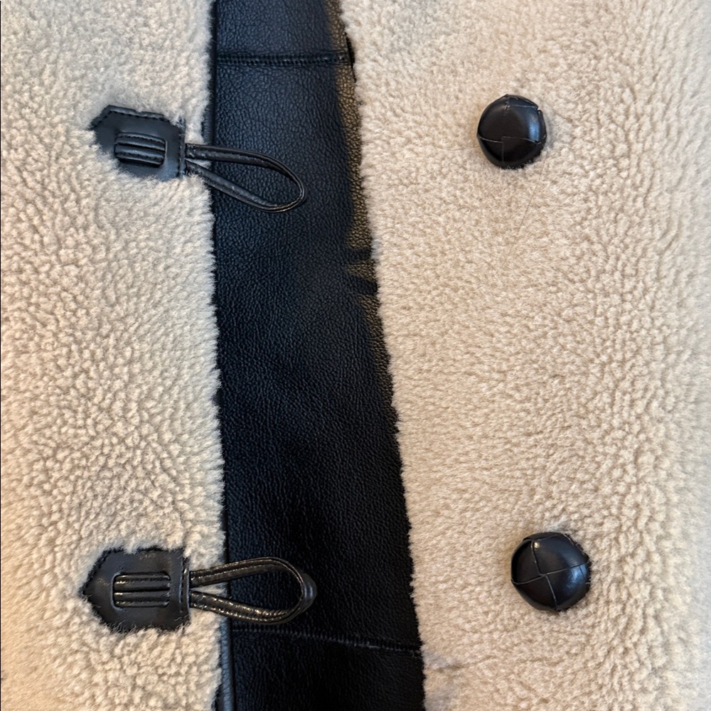 Mango Shearling toggle coat - Picture 7 of 7